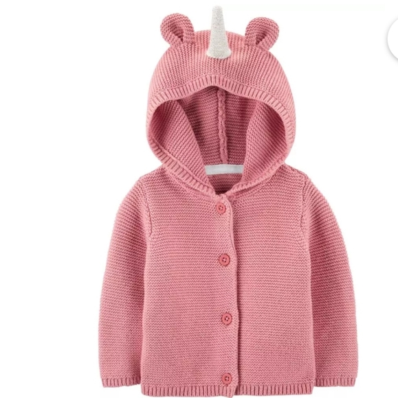Carter's Other - Carters Unicorn Baby Sweater